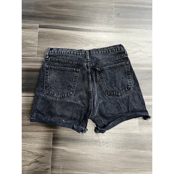 Reformation Black High Waist Shorts - Picture 3 of 4